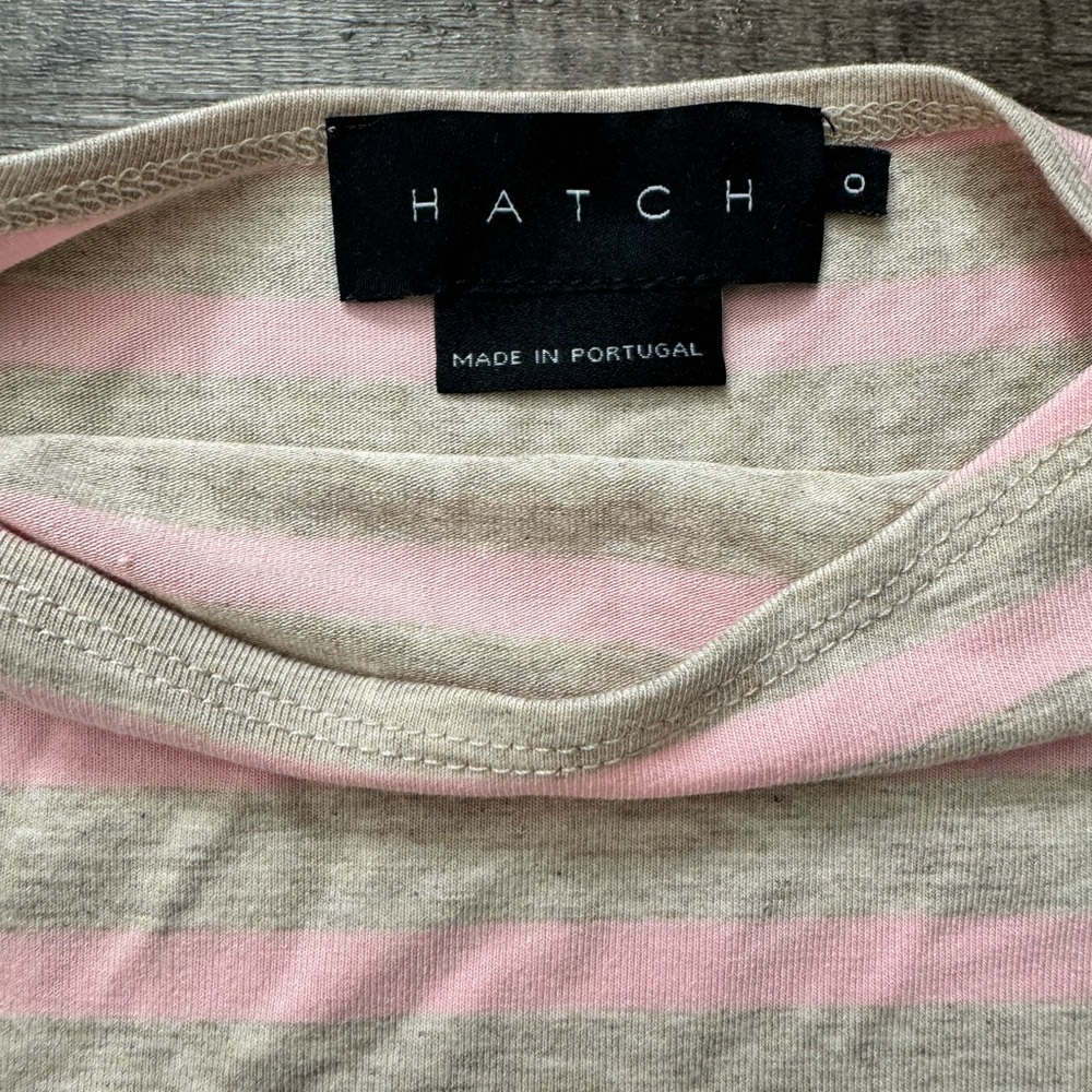 Hatch maternity striped long sleeve size 0